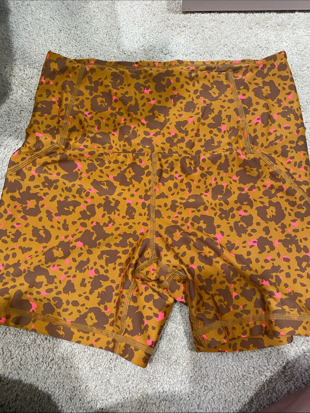 Maaji biker shorts leopard/cheetah print